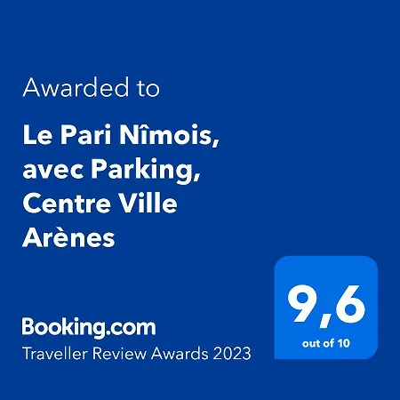 Le Pari Nimois, Avec Parking, Centre Arenes *