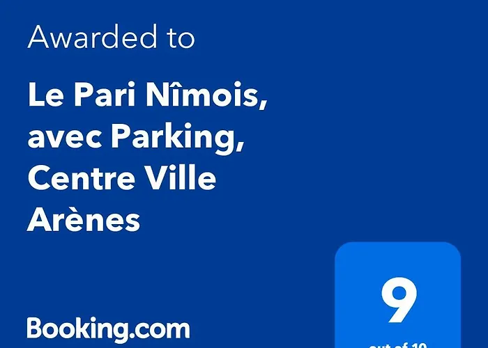 Apartment Le Pari Nimois, Avec Parking, Centre Arenes Nimes
